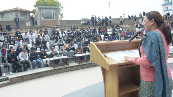 युवा शक्ति को राष्ट्र के लिए काम करने की जरूरत : रेखा आर्या युवा शक्ति को राष्ट्र के लिए काम करने की जरूरत : रेखा आर्या