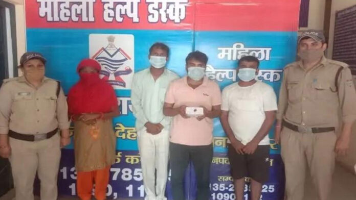 Four members of the inter-state gang were caught by the police