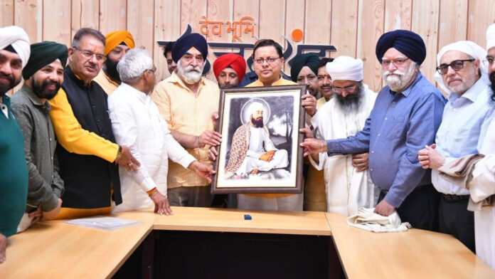 Representatives of Sikh society met the Chief Minister