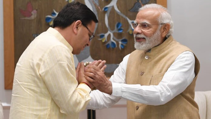 CM Dhami meets PM Modi