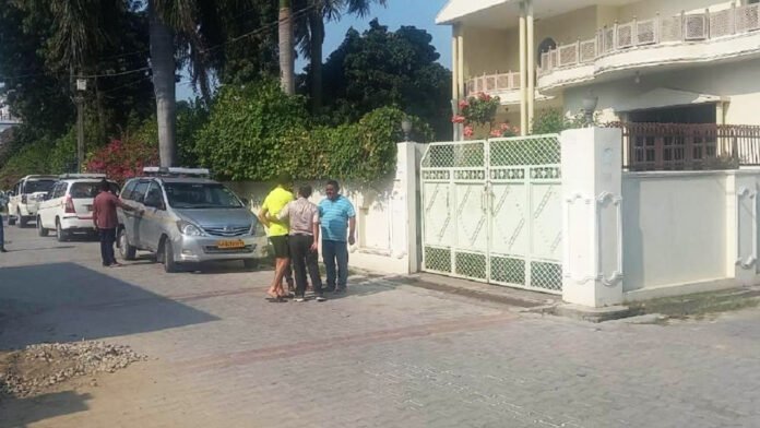 Income tax raid at minister house