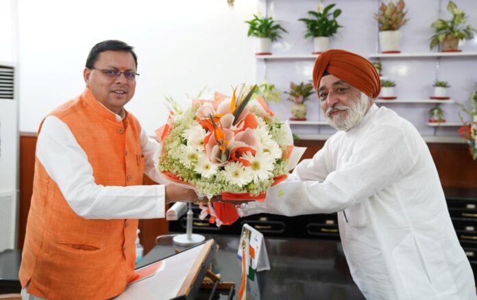 Chairman of Hemkunt Sahib Trust Bindra met the CM