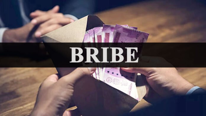 Revenue inspector arrested taking 15 thousand bribe