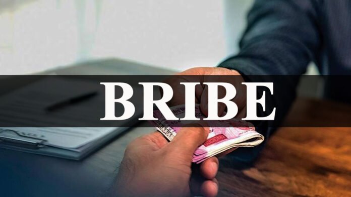 Excise inspector arrested red handed taking bribe