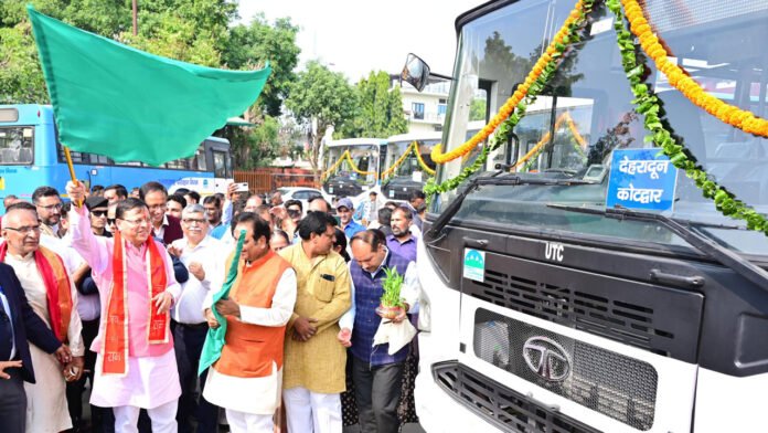 CM-Dhami 130 new buses added to Uttarakhand Transport Corporation