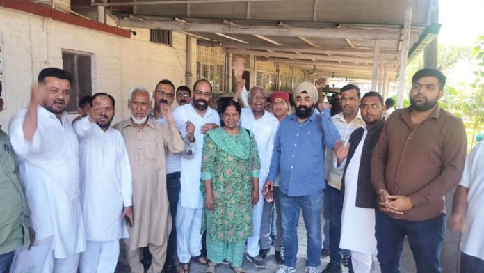 Opposition parties protested against violent incidents