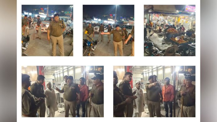 Action will be taken against those who encroach the road