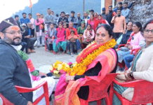 केदारनाथ में फिर मिलेगा जनता का आशीर्वाद : आशा नौटियाल People blessings will be received again in Kedarnath