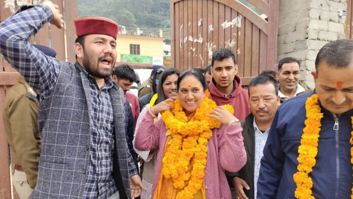 BJP won the Kedarnath assembly seat in the by-election