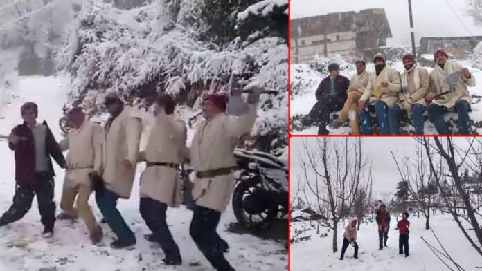 Farmers rejoiced after snowfall