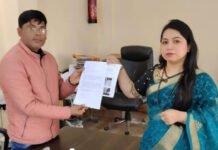 आरुषी सुन्द्रियाल ने धार्मिक स्थलों पर चुनाव प्रचार पर नगर निगम में दर्ज की शिकायत Aarushi Sundriyal filed a complaint with the Municipal Corporation