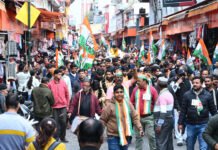 इस बार जनता बदलाव के मूड में : पोखरियाल Congress mayor candidate Virendra Pokhriyal