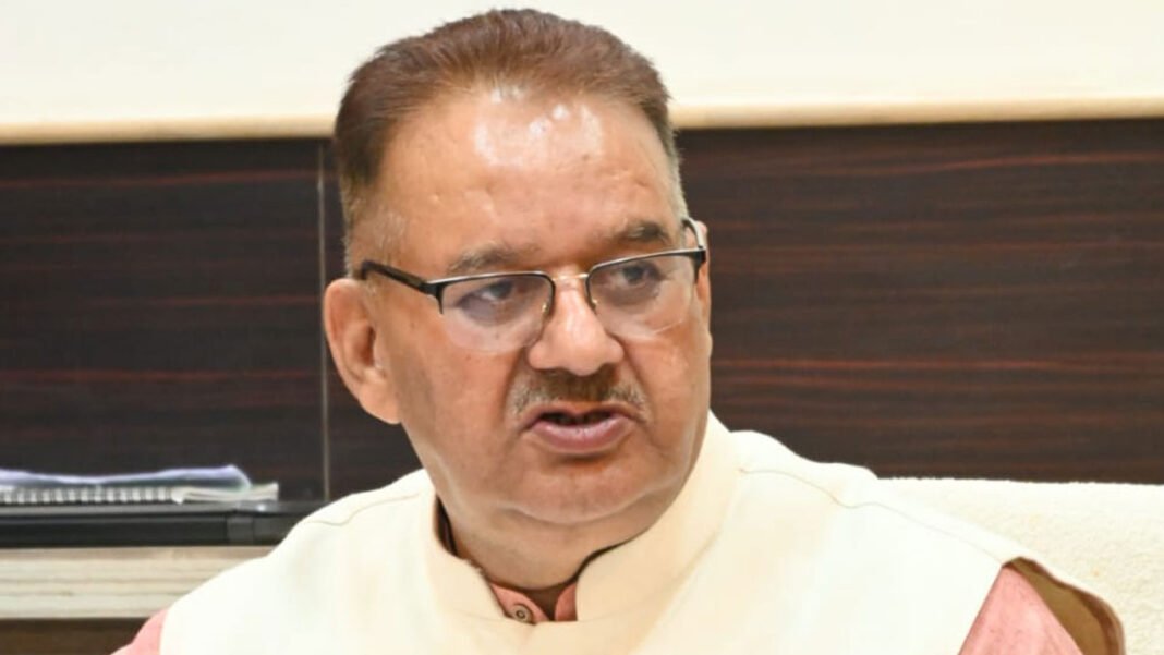 Ganesh Joshi gave instructions to take action against two officers