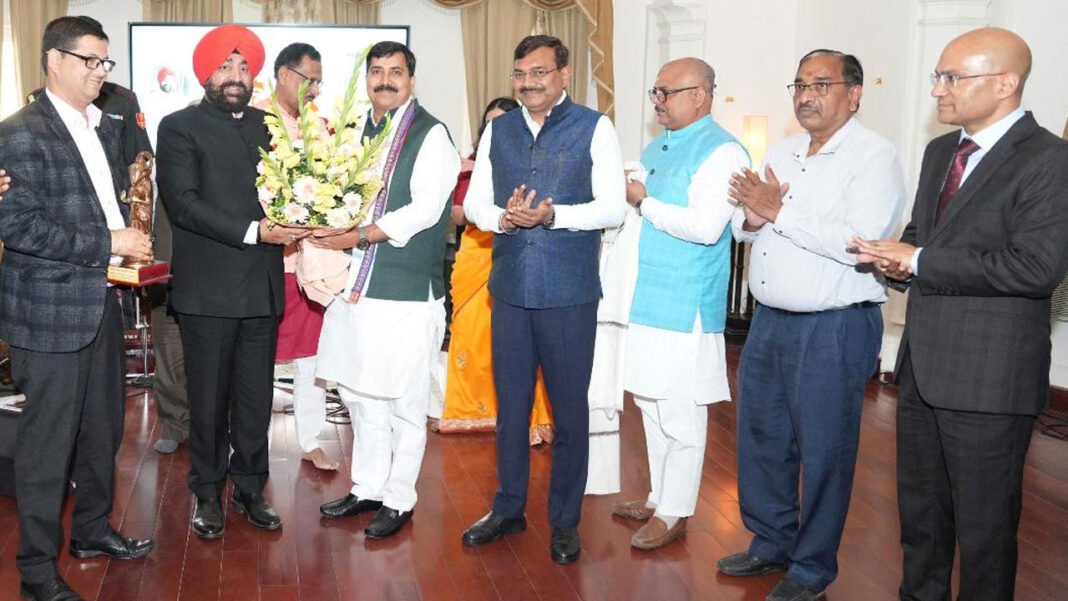 Bihar foundation day was celebrated at Raj Bhavan