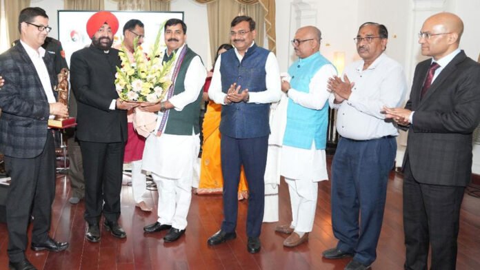 Bihar foundation day was celebrated at Raj Bhavan