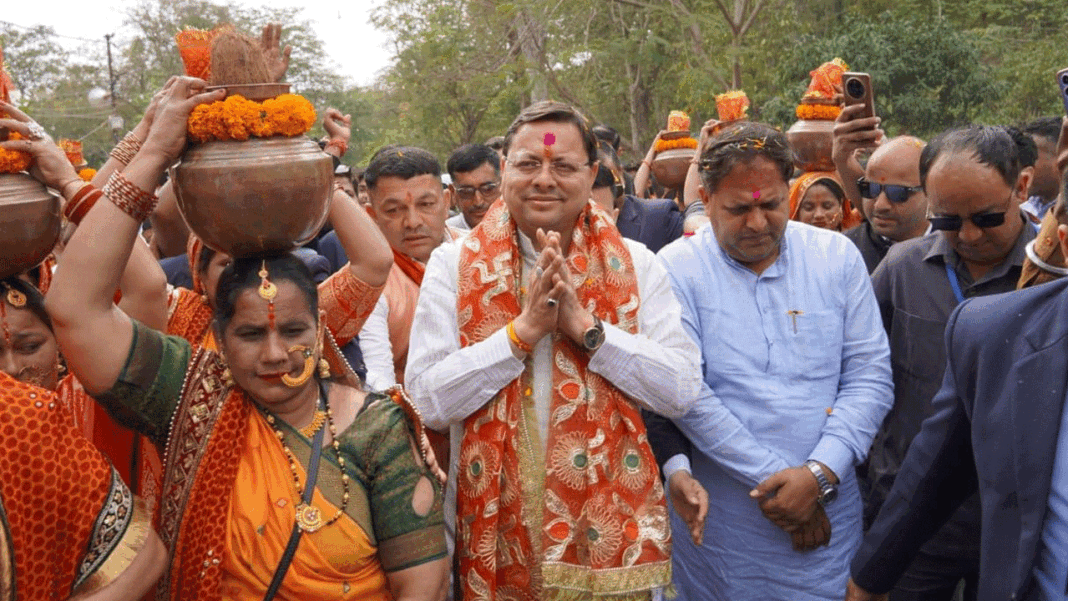CM Dhami inaugurated the famous Maa Purnagiri fair