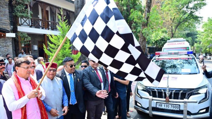 CM flagged off Himalayan Medical Service