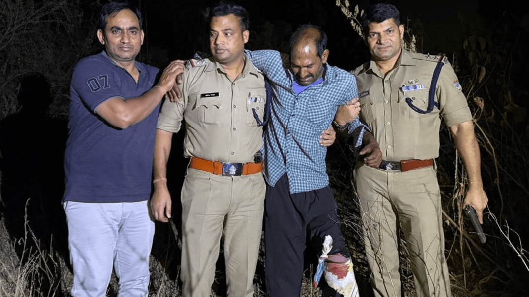 Escaped prisoner injured in encounter