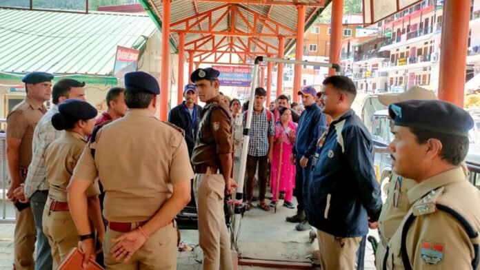 ADG did a field inspection of the Kedarnath Yatra route