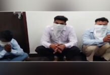तीन फर्जी खाद्य अधिकारी गिरफ्तार Three fake food officials arrested