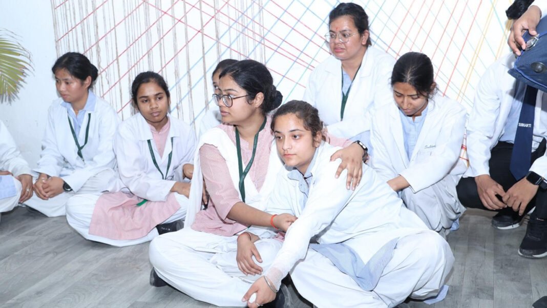Subharti students learnt tricks of civil security