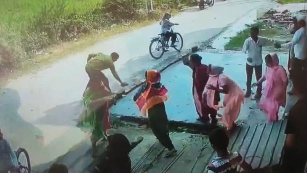 Women got into a fierce fight