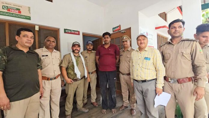 Accused of firing on forest workers was arrested