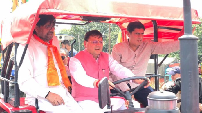 CM Dhami thanksgiving rally