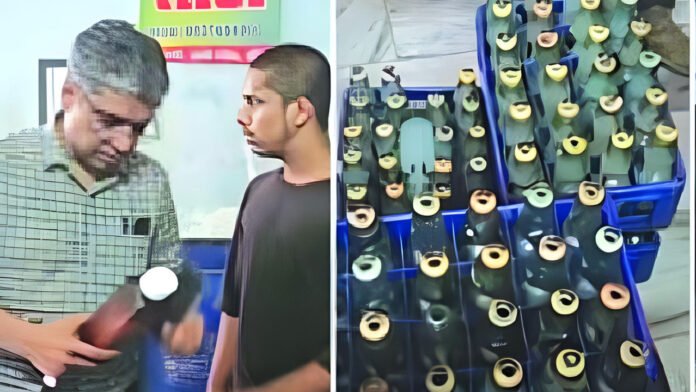 Two soda factory seals