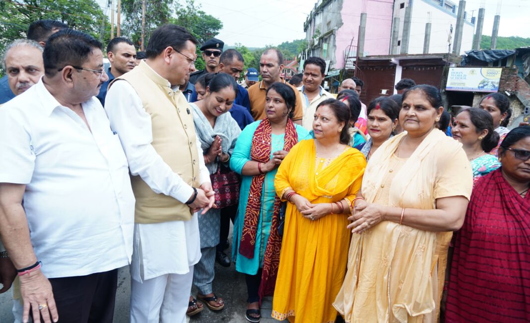 CM Dhami heard pain of the people