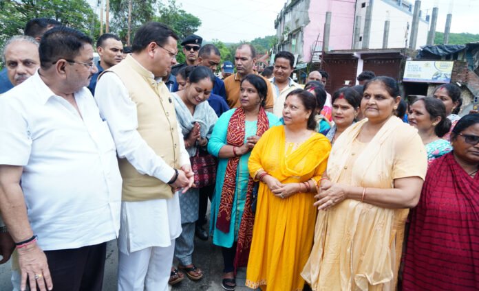 CM Dhami heard pain of the people