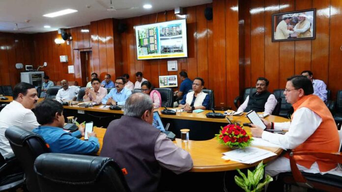 CM Dhami held a review meeting of game changer schemes