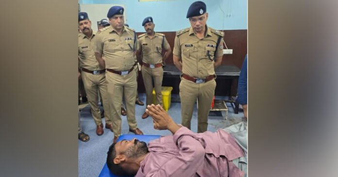 Murder accused injured in police encounter