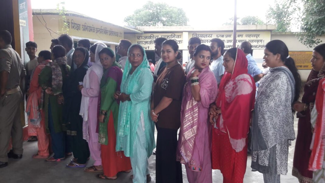 enthusiasm seen in voting