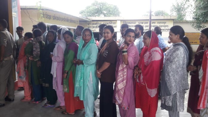 enthusiasm seen in voting