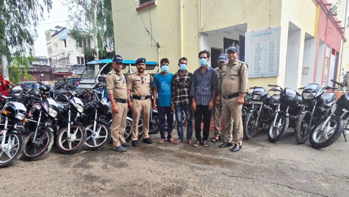 Three members of interstate bike thief gang arrested