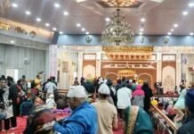 आपदा के बावजूद श्री हेमकुंट साहिब में दर्शन के लिए बड़ी संख्या में पहुंच रहे श्रद्धालु devotees are reaching Shri Hemkunt Sahib