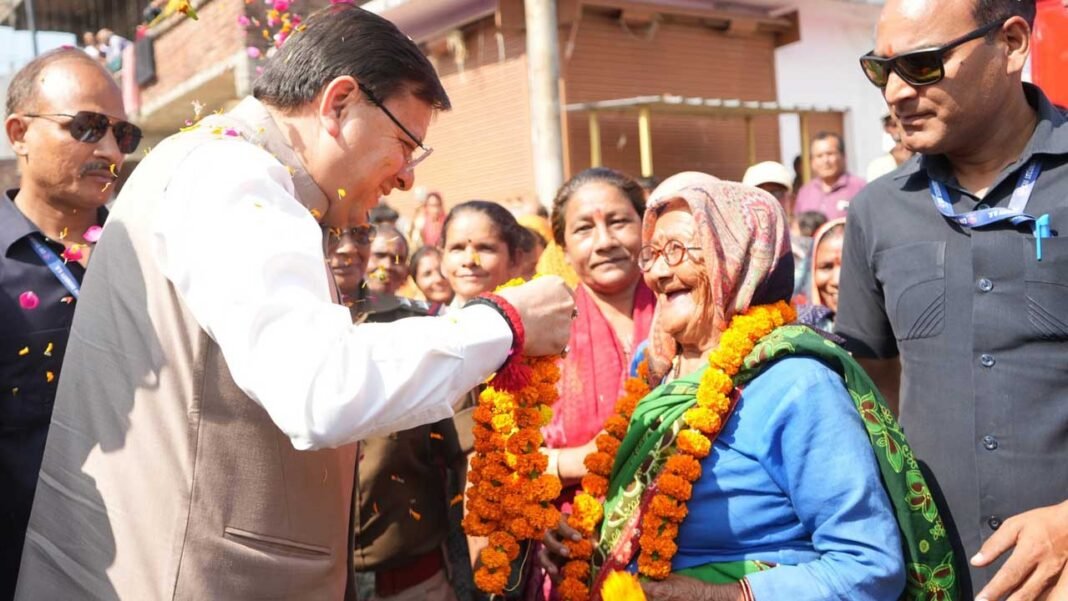 CM Dhami inaugurated Sharda Corridor project