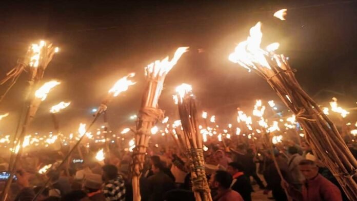 Jaunsar-Bawar Five-day Diwali begins in Jaunsar Bawar Dasau Patti