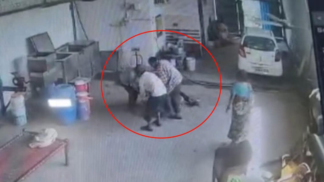 The miscreants attacked youth with deadly weapons