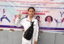 राष्ट्रीय ताइक्वांडो सीनियर प्रतियोगिता में उत्तराखंड की सुहाना ने स्वर्ण पदक जीता Suhana won gold medal in Taekwondo competition