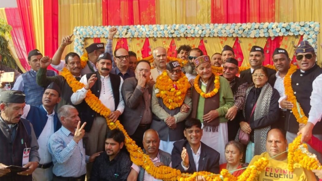 Surendra Kukreti becomes UKD central president