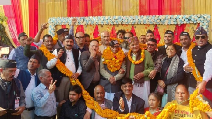 Surendra Kukreti becomes UKD central president