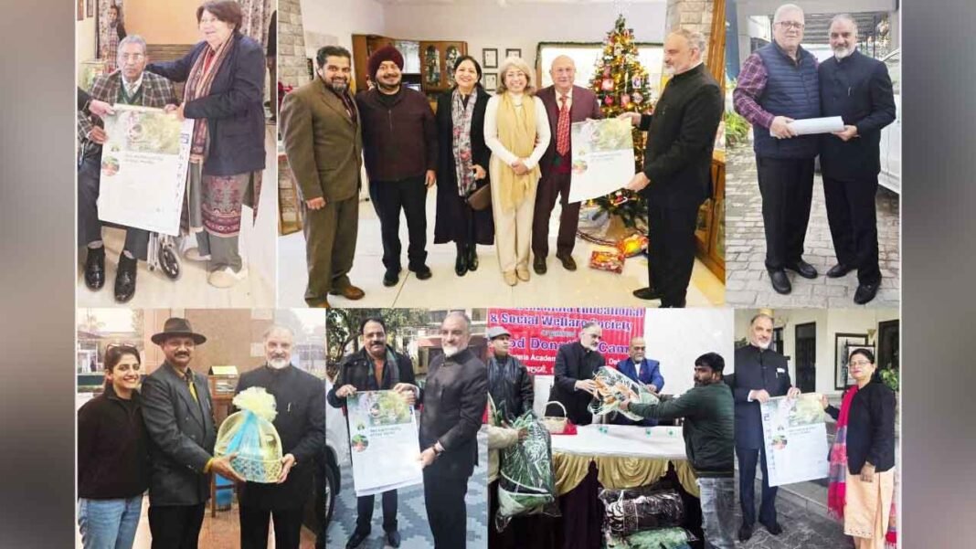 Dr. S. Farooq extended Christmas greetings