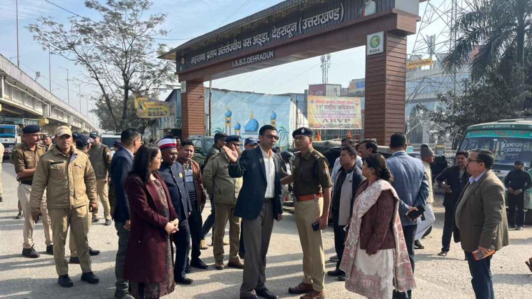 Instructions given to shift the ISBT police post