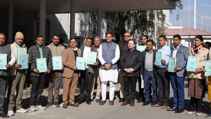 Saurabh Appointment letters were handed over to selected personnel