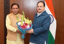 केंद्रीय स्वास्थ्य मंत्री से मिले कैबिनेट मंत्री डॉ. धन सिंह रावत Dr. Dhan Singh Rawat met Union Health Minister