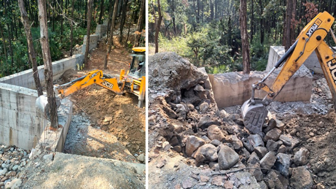 District administration action against encroachment continues