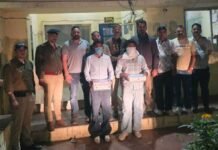 दो फरार कुख्यात बदमाश गिरफ्तार, आरोपियों पर हत्या के प्रयास के 6 मामले दर्ज Two Absconding Notorious Criminals Arrested