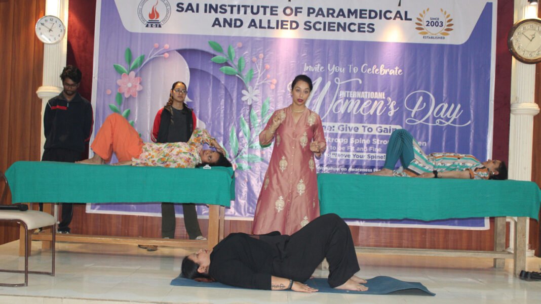 Spinal Health Awareness Workshop Organized at Sai Institutions